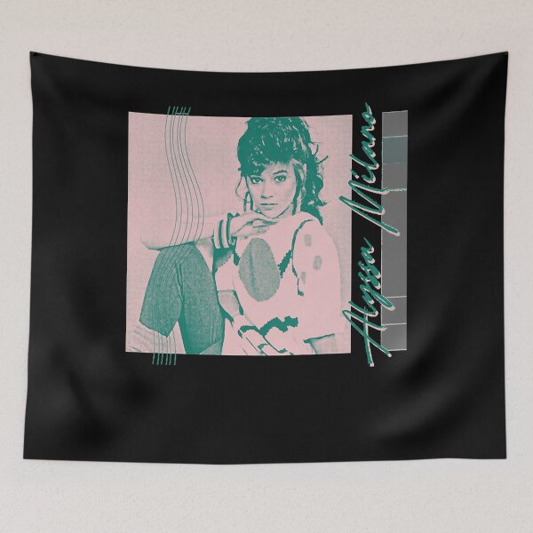 Item preview, For Men Women Alyssa Milano 80S Aesthetic Design designed and sold by MikeBins1998.