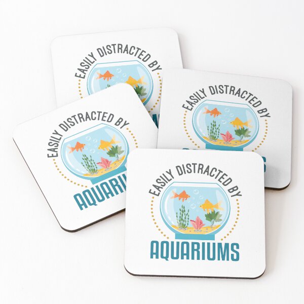 Aperçu de l'œuvre Facilement distrait par les amoureux des aquariums créée et vendue par jaygo.