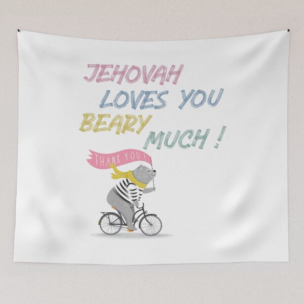 Artikelvorschau, Jehova liebt dich sehr, Spiralblock entworfen und verkauft von crafts-gift.
