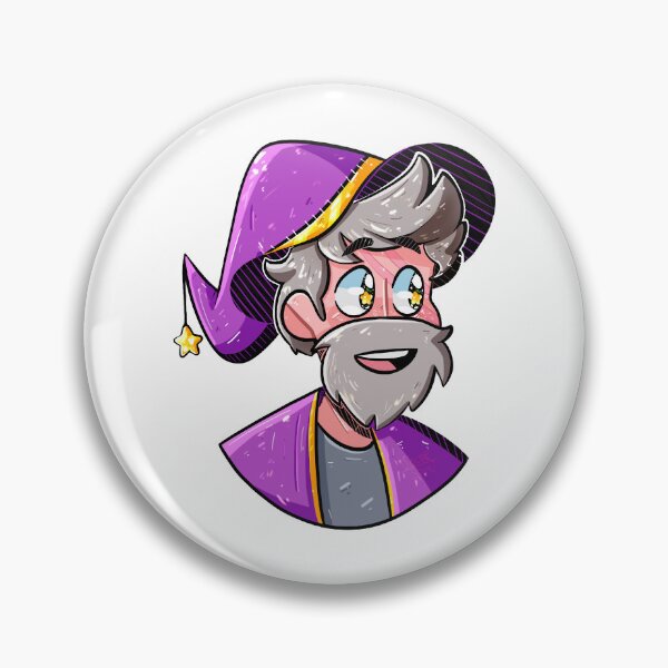 Item preview, Creation Play Management Server Strong Wizard Scar Skin Bust Cool designed and sold by CharlesRetired.