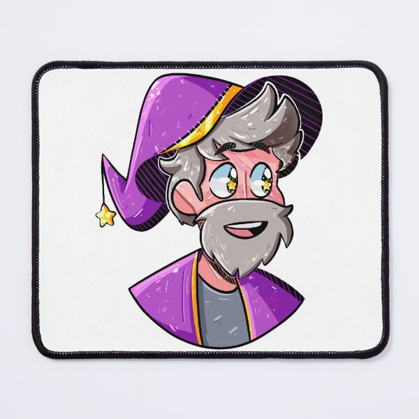 Item preview, Creation Play Management Server Strong Wizard Scar Skin Bust Cool designed and sold by CharlesRetired.