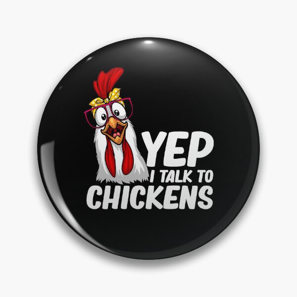 Item preview, Yep I Talk To Chickens Funny Chicken For Crazy Chicken Farmer Lovers designed and sold by davetmccall.