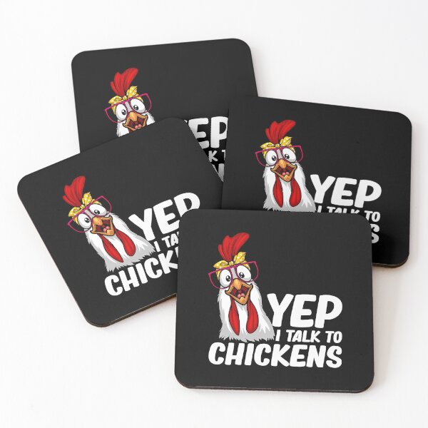Item preview, Yep I Talk To Chickens Funny Chicken For Crazy Chicken Farmer Lovers designed and sold by davetmccall.