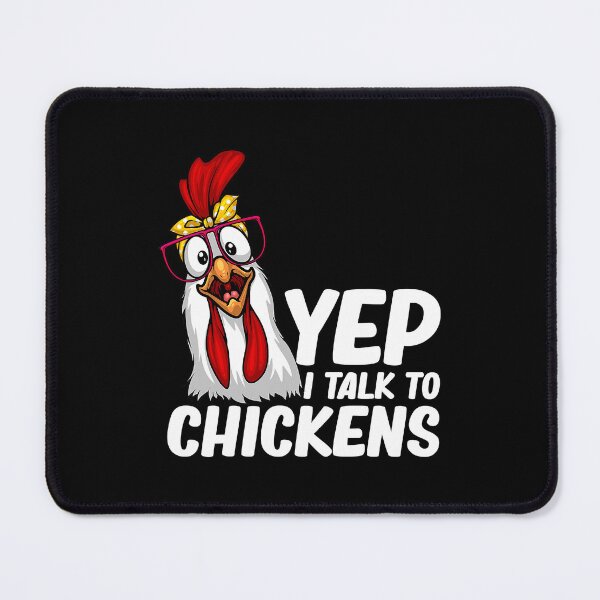 Item preview, Yep I Talk To Chickens Funny Chicken For Crazy Chicken Farmer Lovers designed and sold by davetmccall.