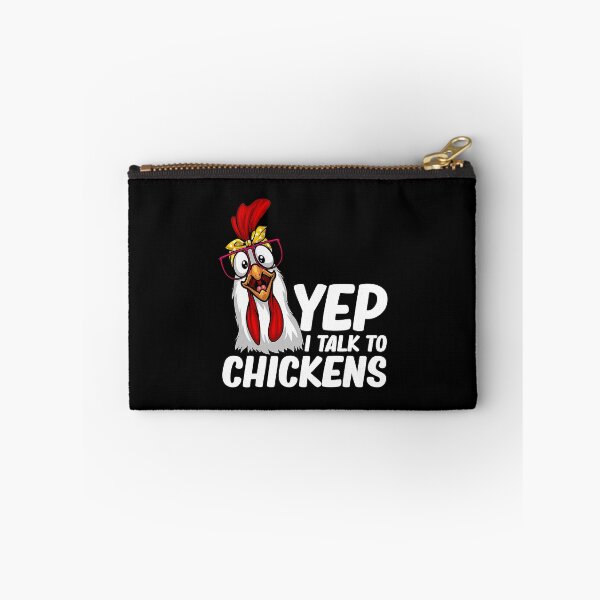 Item preview, Yep I Talk To Chickens Funny Chicken For Crazy Chicken Farmer Lovers designed and sold by davetmccall.