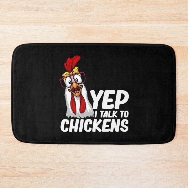 Item preview, Yep I Talk To Chickens Funny Chicken For Crazy Chicken Farmer Lovers designed and sold by davetmccall.