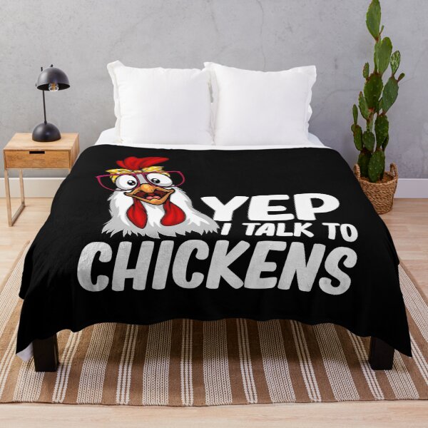 Item preview, Yep I Talk To Chickens Funny Chicken For Crazy Chicken Farmer Lovers designed and sold by davetmccall.