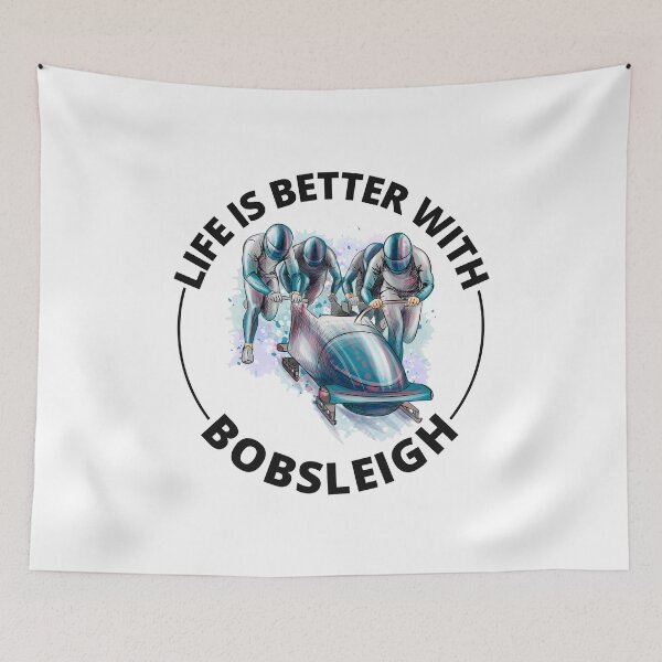Item preview, Bobsleigh Bobsled Racing Bobsleighing Winter Sports designed and sold by TastefulTees.