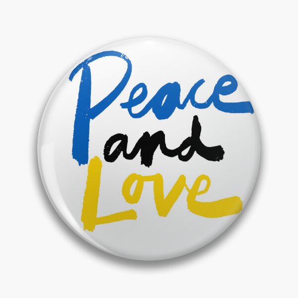 Item preview, Peace and Love in Ukraine 2022 designed and sold by PepleOfUkraine.
