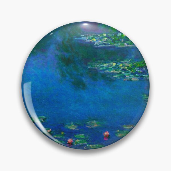 Item preview, claude monet - water Lilies,blue water Lilies  designed and sold by kinsley45.