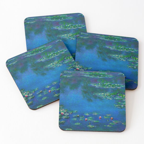 Item preview, claude monet - water Lilies,blue water Lilies  designed and sold by kinsley45.