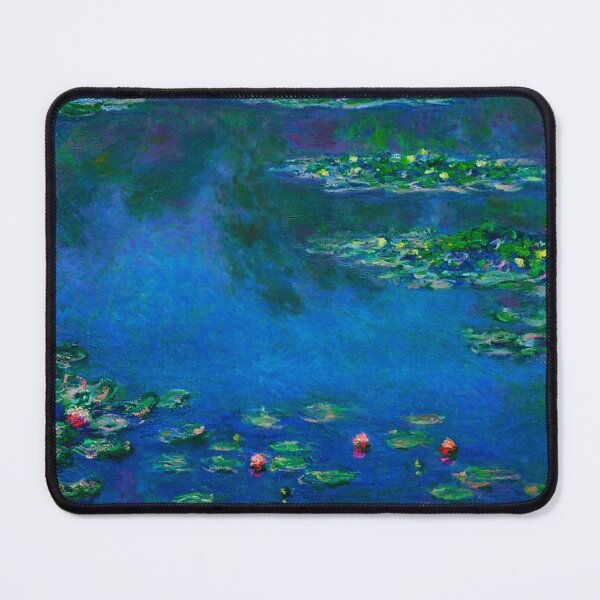 Item preview, claude monet - water Lilies,blue water Lilies  designed and sold by kinsley45.