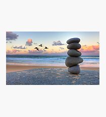 Granite Zen Photographic Print
