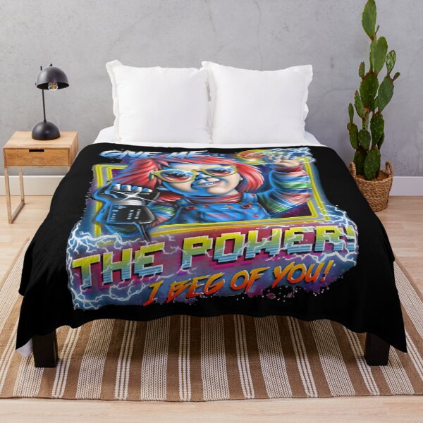 Item preview, Funny Gift Give Me Power Chucky Color Design designed and sold by MikeBins1998.