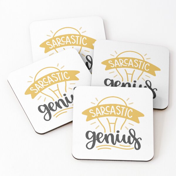 Item preview, Sarcastic Genius designed and sold by Tia-Ako.