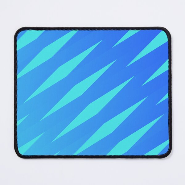 Item preview, Criss cross pattern azure blue designed and sold by Delicarte.