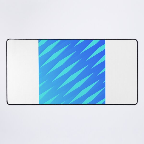 Item preview, Criss cross pattern azure blue designed and sold by Delicarte.