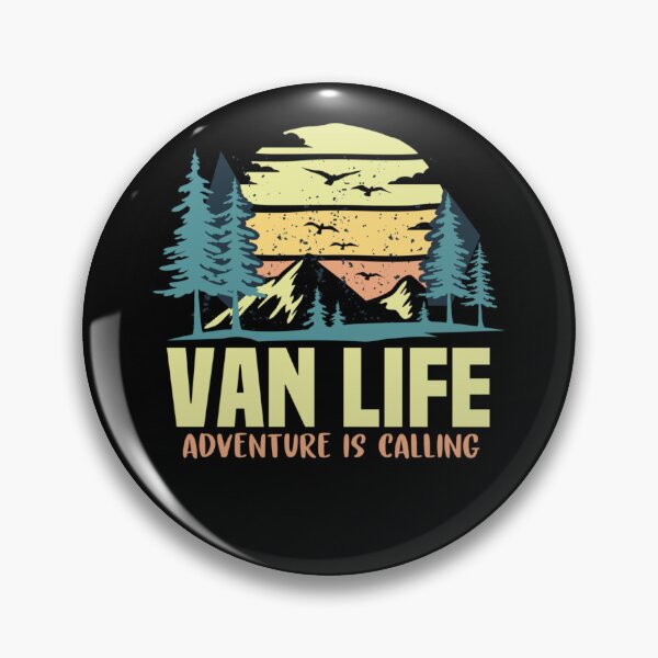 Item preview, Adventure is Calling Living the Van Life Gift for Campers RV designed and sold by leshiarivers.