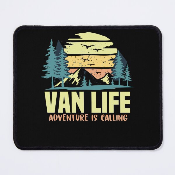 Item preview, Adventure is Calling Living the Van Life Gift for Campers RV designed and sold by leshiarivers.