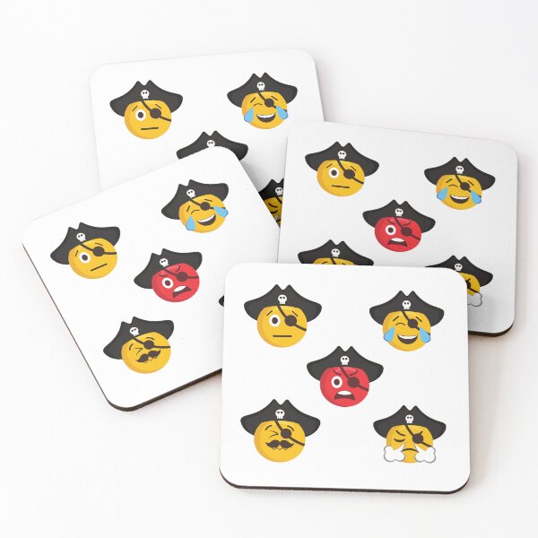 Item preview, Pirate emojis designed and sold by DaniBazz.