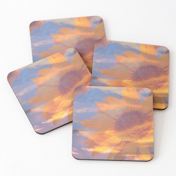 Item preview, sunny sunset sunflower designed and sold by Beeroclock.