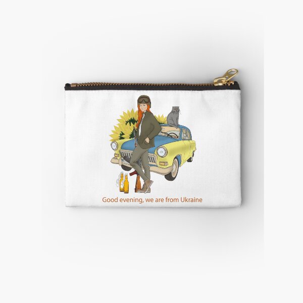 Item preview, Armed Ukrainian Woman with cat and car.Good evening, we are from Ukraine designed and sold by KateQR.