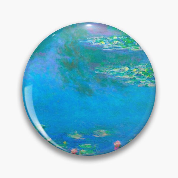 Artikelvorschau, claude monet - seerosen,blaue seerosen ,Nr.2, entworfen und verkauft von kinsley45.