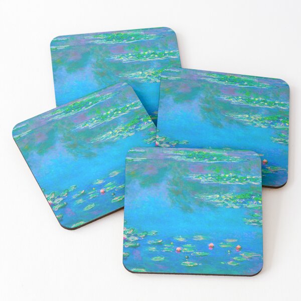 Item preview, claude monet - water Lilies,blue water Lilies ,No.2, designed and sold by kinsley45.