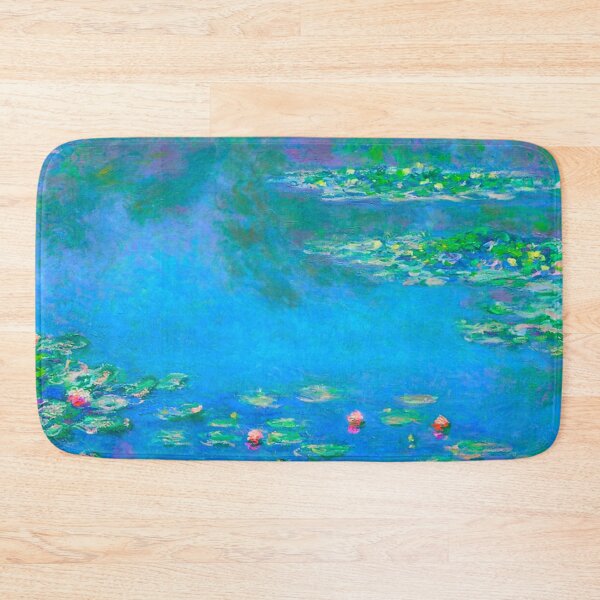 Aperçu de l'œuvre claude monet - nénuphars, nymphéas bleus, n ° 2, créée et vendue par kinsley45.