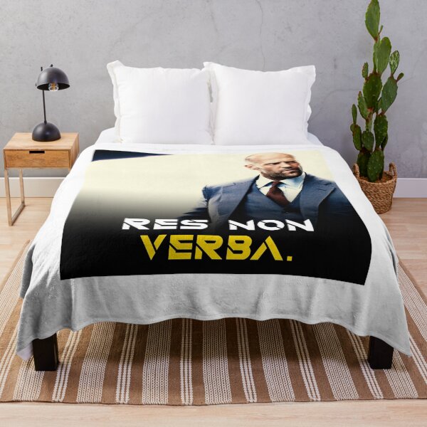 Item preview, Day Gift Jason Statham Motivational Quote Res Non Verba Cool Gifts designed and sold by Becker1987.