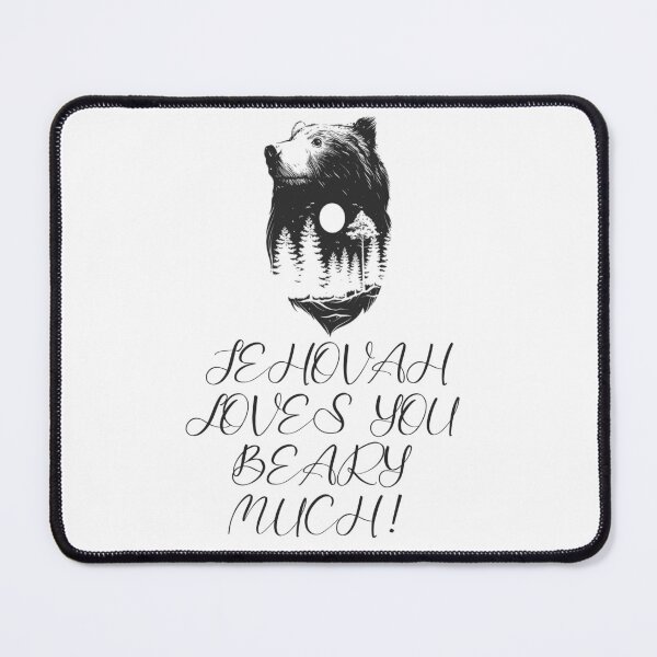 Item preview, Jehovah Loves You Beary Much Spiral Notebook designed and sold by crafts-gift.