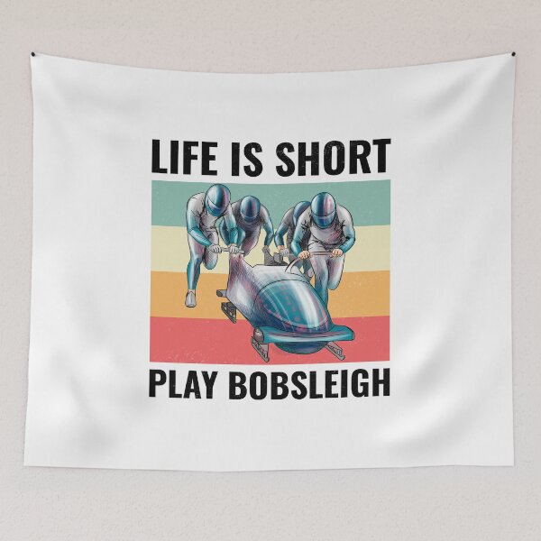 Item preview, Bobsleigh Bobsled Racing Bobsleighing Winter Sport designed and sold by TastefulTees.