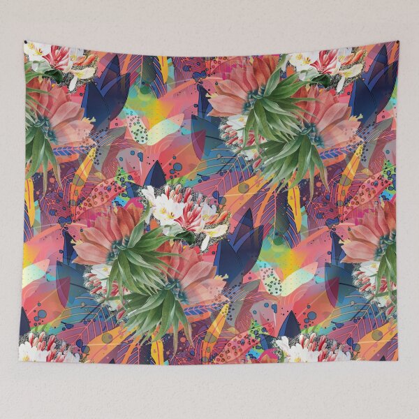 Item preview, Crown Imperial Fritillary and Honeysuckle Tropical Flowers of the Florida Keys designed and sold by Catawampus-Cat.