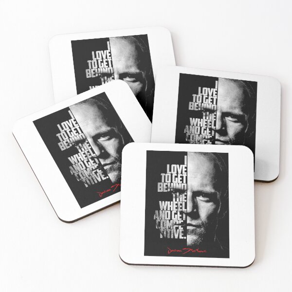 Item preview, For Mens Womens Black And White Jason Statham Quote Awesome For Movie Fans designed and sold by Becker1987.