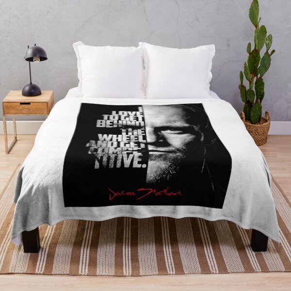Item preview, For Mens Womens Black And White Jason Statham Quote Awesome For Movie Fans designed and sold by Becker1987.