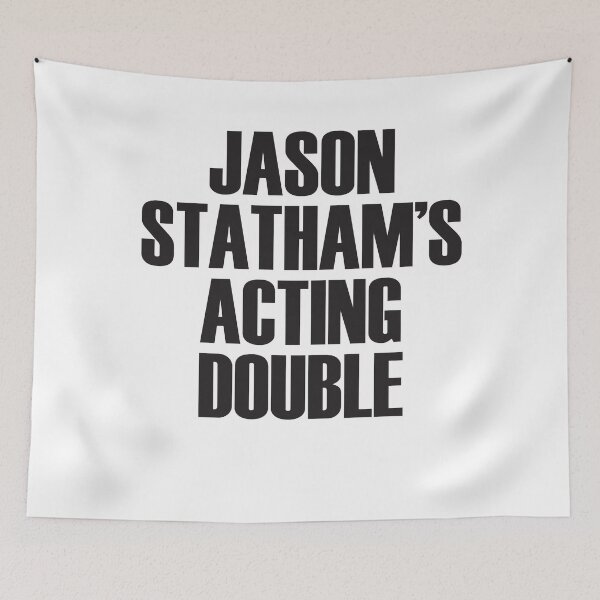 Item preview, Funny Gift Jason Stathams Acting Double Cute Gifts designed and sold by Becker1987.
