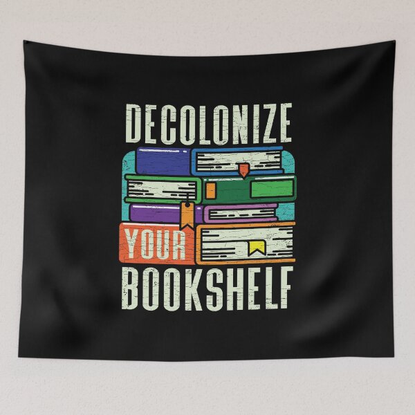 Item preview, Decolonize Your Bookshelf Book Hoarder Bookish Librarian designed and sold by Shirtcaesar.