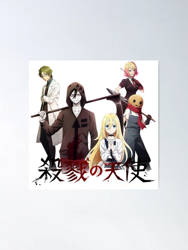 Angels of Death Anime Wall Scroll Poster Cartoon Art Picture HD Print Room  Decor