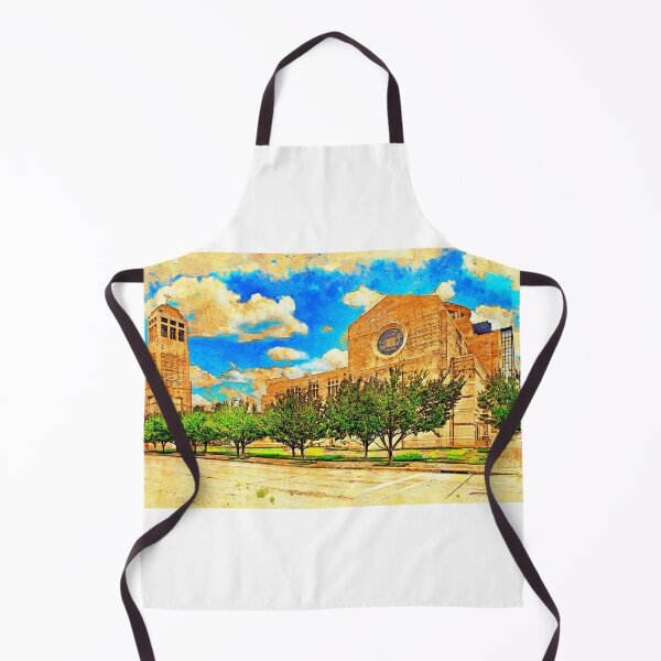 Item preview, The Co-Cathedral of the Sacred Heart in Houston, Texas - digital painting designed and sold by NickoPrints.