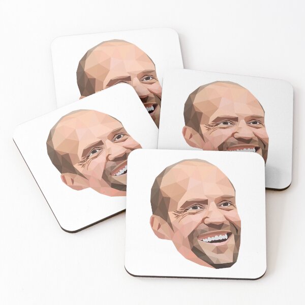 Item preview, Love Funny Man Jason Statham Low Poly Art Gifts For Everyone designed and sold by Becker1987.