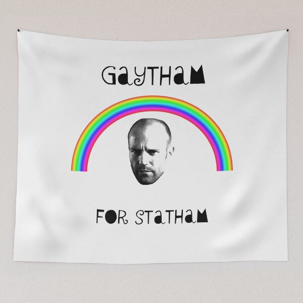 Item preview, Men Women Gaytham For Statham Funny Men Fan designed and sold by Becker1987.
