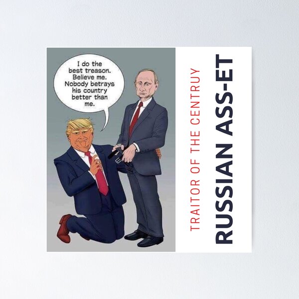 Item preview, Donald Trump and Putin designed and sold by NakedspoonMedia.