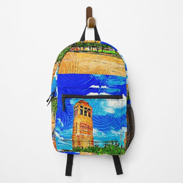 Item preview, The Co-Cathedral of the Sacred Heart in Houston, Texas - impressionist painting designed and sold by NickoPrints.