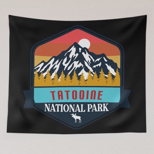 Item preview, Tatooine national Park designed and sold by Road-tees.