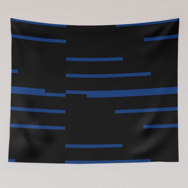 Item preview, Blue stripes lines on black background. Header and footer line background designed and sold by Giree07.