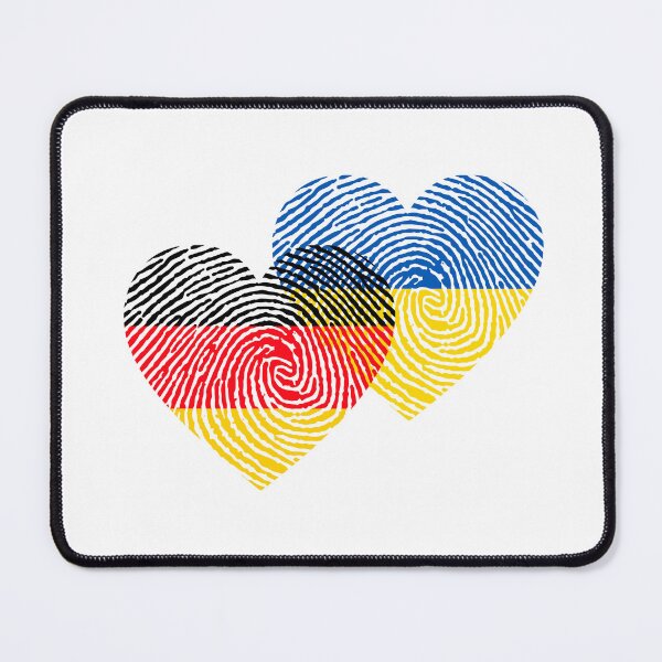 Item preview, germany supports ukraine, heart, fingerprint, germany Coat Of Arms I Stay With Ukraine, germany Army, germany roots, Volodymyr Zelensky President of Ukraine , germany flag, designed and sold by GaliaTati.