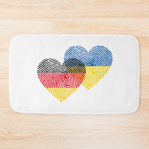 Item preview, germany supports ukraine, heart, fingerprint, germany Coat Of Arms I Stay With Ukraine, germany Army, germany roots, Volodymyr Zelensky President of Ukraine , germany flag,  designed and sold by GaliaTati.