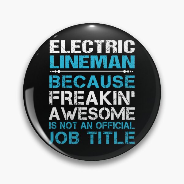 Item preview, Electric Lineman T Shirt - Freaking Awesome Gift Item Tee designed and sold by miraschroe.