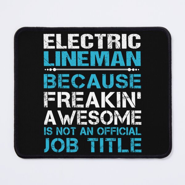 Item preview, Electric Lineman T Shirt - Freaking Awesome Gift Item Tee designed and sold by miraschroe.