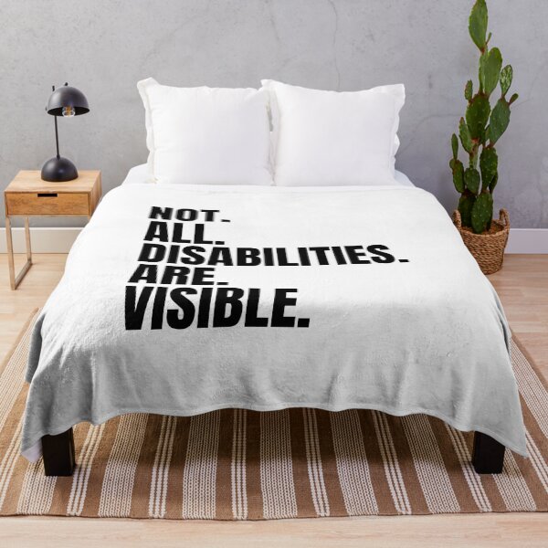 Item preview, Not All Disabilities Are Visible - Invisible Illness Awareness designed and sold by N44Prints.